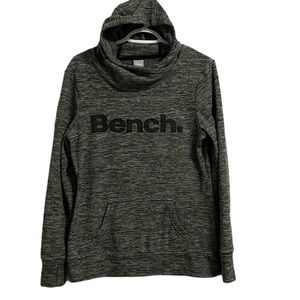 Bench hoodie Size M dark heathered grey color